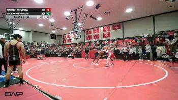 165 lbs Round Of 32 - Karter Mitchell, Hilldale vs Damarius Moton, McAlester
