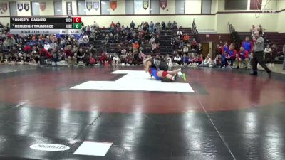 135 lbs 3rd Place Match - Bristol Parker, Decorah vs Kenleigh Trumblee, Independence