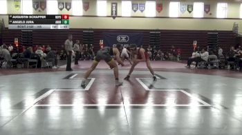 165 lbs Cons. Round 2 - Augustin Schaffer, North Polk vs Angelo Jura, Tinley Park (Andrew)