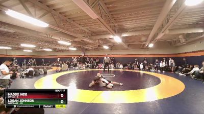 77 lbs Semis & 3rd Wb (16 Team) - Logan Johnson, Westlake vs Maddx Ihde, Uintah