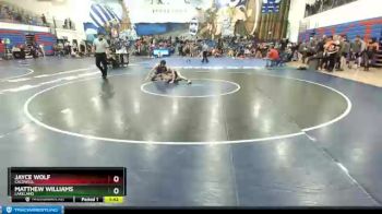 113 lbs Quarterfinal - Jayce Wolf, Caldwell vs Matthew Williams, Lakeland