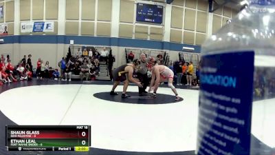 215 lbs Semis & Wb (16 Team) - Shaun Glass, New Palestine vs Ethan Leal, Fort Wayne Snider