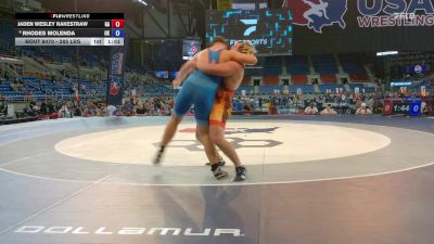 285 lbs Cons. Semis - Jaden Wesley Rakestraw, GA vs Rhodes Molenda, OK