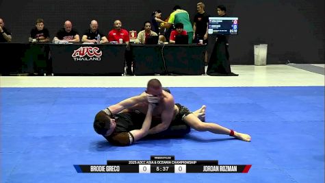 Jordan Rozman vs Brodie Greco 2025 ADCC Asia & Oceania Championship