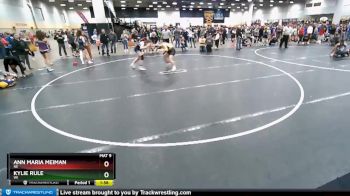 132 lbs Quarterfinal - Ann Maria Meiman, NE vs Kylie Rule, WI