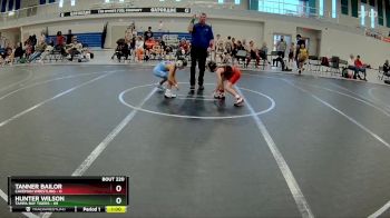 60-64 lbs Cons. Round 2 - Tanner Bailor, Caveman Wrestling vs Hunter Wilson, Tampa Bay Tigers