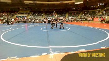 46 lbs Round Of 32 - Knox Pohle, Rough House vs Johnny Weisinger, Wyandotte Youth Wrestling