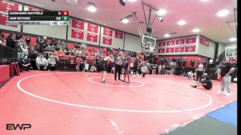 132 lbs Round Of 32 - Daishawn Mayfield, Tulsa Hale vs Gus Buthod, Coweta