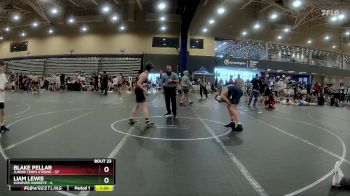 130 lbs Round 6 (8 Team) - Liam Lewis, Hanover Hawkeye vs Blake Pellar, Junior Terps Xtreme