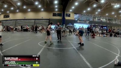 130 lbs Round 6 (8 Team) - Liam Lewis, Hanover Hawkeye vs Blake Pellar, Junior Terps Xtreme