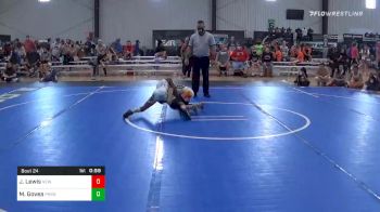 76 lbs Consolation - Jayshaun Lewis, New Mexico vs Matthew Govea, Team Punisher