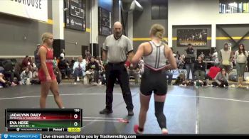 130 lbs Semis (4 Team) - Jadalynn Daily, Potentially Dangerous vs Eva Heise, Grand View WC
