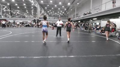 102 lbs Round 2 - Paola Perez, Miami Hawks vs Audrina Miller, Wrecking Crew Dream Crushers