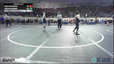 90 lbs Semifinal - Noah Shuemake, Viking Wrestling Club vs Boston Emmert, Piedmont