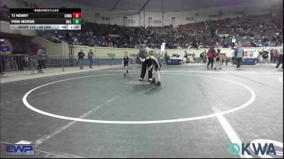 49 lbs 7th Place - Tj Henry, Comanche Takedown Club vs Finn Morse, Sallisaw Takedown Club