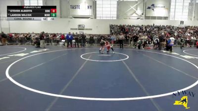 102 lbs Cons. Round 2 - Landon Wilcox, Mat Creatures Wrestling Club vs Steven Alberts, Bethlehem Eagles Wrestling Club
