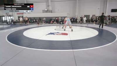 215 lbs Cons. Semis - Danny Zmorowski, Cougar Wrestling Club vs Daniel Hoke