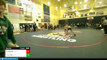 190 lbs Cons. Round 2 - Ami Tuia, Hermiston vs Derek Drobek, West Valley (Yakima)