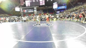 195 lbs Cons 8 #1 - Joshua Glendening, Iowa vs Ben Bomberger, California