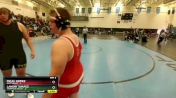 285 lbs Round 2 (3 Team) - Keenan Parks, Thompson Valley vs Daylon Adams, Scottsbluff