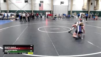 132 lbs Placement Matches (16 Team) - Scotty Engle, Sedgwick County/Fleming vs Koltdyn Heath, Minden