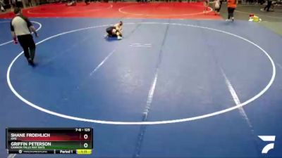 125 lbs Cons. Round 2 - Shane Froehlich, KMS vs Griffin Peterson, Cannon Falls Mat Rats
