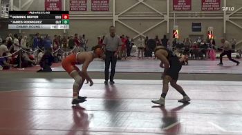 141 lbs Champ. Round 1 - James Rodriguez, Castleton vs Dominic Moyer, Coast Guard