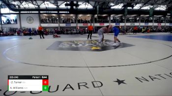 225-240 lbs Round 2 - Zavian Turner, Iguanas vs Ayden Williams, Auburn