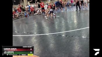 85 lbs Champ Round 1 (16 Team) - Lee Gervais, Gulf Coast WC vs Carson Garcia, Panhandle Punishers