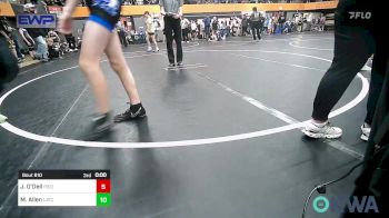 126 lbs Quarterfinal - Paxton Behrens, Plainview Youth Wrestling Club vs Asher Ryal, Tuttle Wrestling