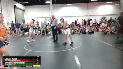 84 lbs Round 1 (4 Team) - Jamison Hempstead, PA Alliance vs Logan Awad, Mat Warriors White