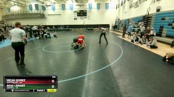 175 lbs Round 3 (4 Team) - Ross Leinart, Central vs Micah Gomez, Scottsbluff