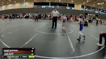 60 lbs Round 1 - Wyatt Eastman, Cali Red vs Luke Slate, New Kent WC