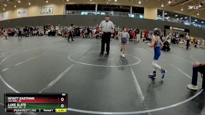 60 lbs Round 1 - Wyatt Eastman, Cali Red vs Luke Slate, New Kent WC