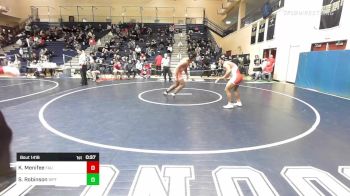 189 lbs 5th Place - Kingsley Menifee, Fauquier vs Sebastian Robinson, Williamsport