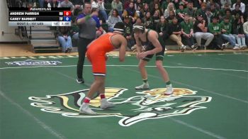 157 lbs Andrew Parrish, Findlay vs Casey Barnett, Tiffin