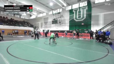 120 lbs Cons. Round 4 - Alexander Duarte, Serrano vs Lorenzo Jauregui, Upland