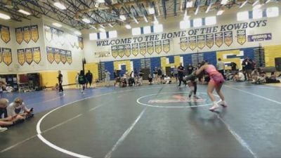 138 lbs Cons. Round 3 - Makaylah Vega, Palmetto Ridge High School / Daughter Of Zion vs Taylor Davison, Ocoee Wrestling Club