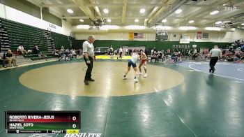 113 lbs Semifinal - Haziel Soto, River Ridge vs Roberto Rivera-Jesus, Black Hills