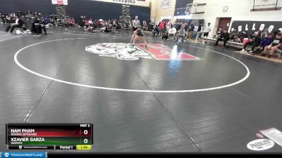 106 lbs Quarterfinal - Nam Pham, Rogers (Spokane) vs Xzavier Garza, Wapato