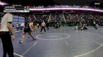 3A 126 lbs Champ. Round 1 - Gavin Nipper, Jacksonville High School vs Berik Bigelow, Asheboro High School