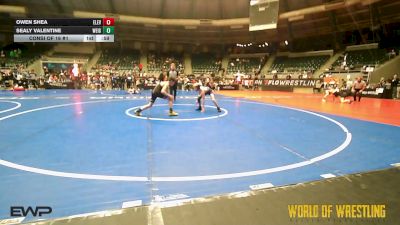 84 lbs Consi Of 16 #1 - Owen Shea, Elevate Wrestling Club vs Sealy Valentine, Weigh In Club