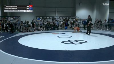 74 kg Champ. Rd Of 32 - Jacob Morris, Avalanche Wrestling Association vs Evan Petrovich, Pittsburgh Wrestling Club