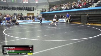 105 lbs Round 1 - Kara VeDepo, Solon vs Kaebry Dixon, Benton