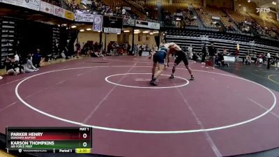 197 lbs Quarterfinal - Parker Henry, Ouachita Baptist vs Karson Thompkins, Air Force Prep