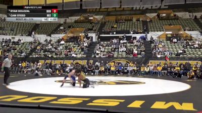 174 lbs Quarterfinal - Cam Steed, Missouri vs Ryan Dolezal, South Dakota State