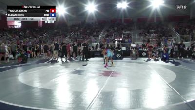 105 lbs Champ. Round 1 - Giulia Zayas, Premier Wrestling Academy vs Jillian Conn, McCracken County Wrestling Club