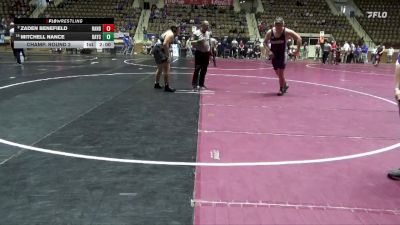 1A-4A 285 Champ. Round 2 - Mitchell Nance, Bayshore Christian School vs Zaden Benefield, Ranburne