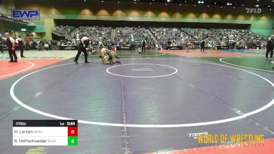 175 lbs Round Of 16 - Hayden Larson, Hermiston Wrestling vs Rocky Hoffschneider, BearCave