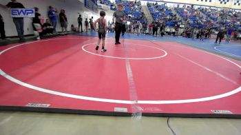 46-49 lbs Quarterfinal - Kadrian Chuculate, Coweta Tiger Wrestling vs Alex Korte, Wagoner Takedown Club